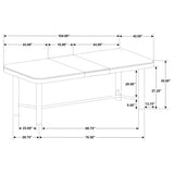 Arini Extension Leaf Dining Table Set