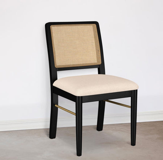 Arini Rattan Cane Dining Side Chair (Set of 2)