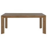 Bruner 72-inch Rectangular Dining Set Natural Brown