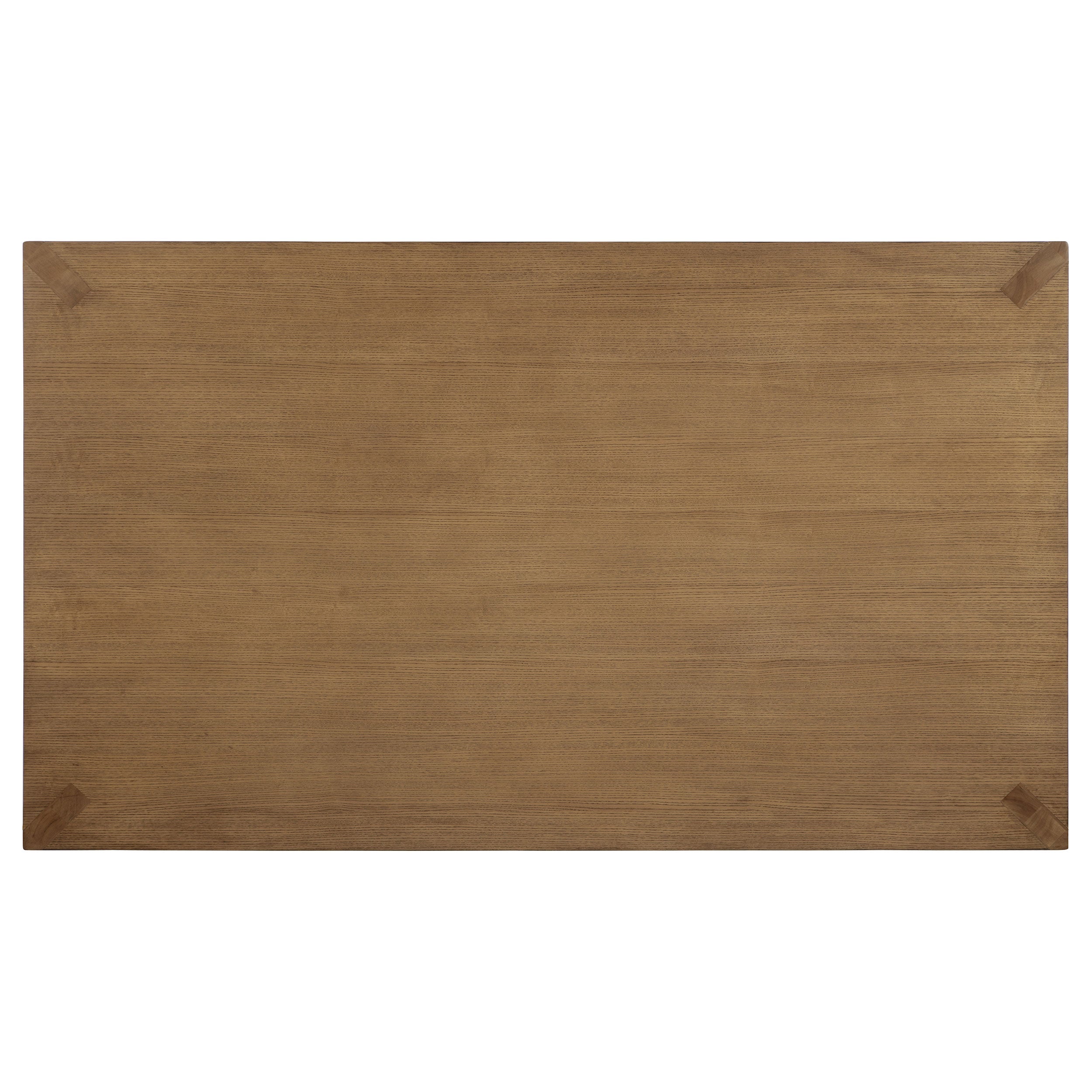 Bruner 72-inch Rectangular Dining Set Natural Brown