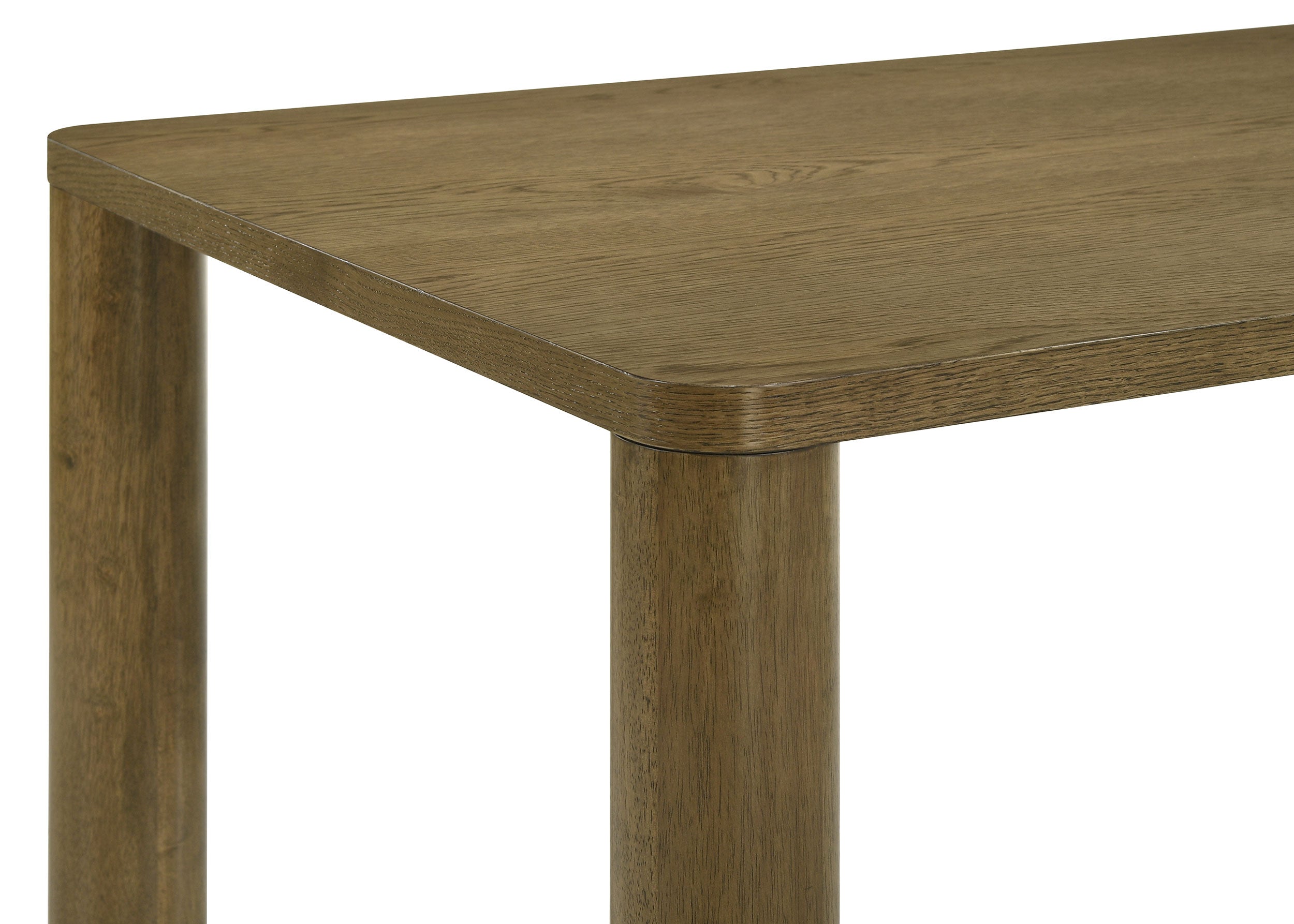 Castlewood 71-inch Rectangular Dining Set Brown Oak