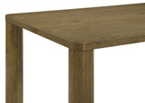 Castlewood 71-inch Rectangular Dining Set Brown Oak