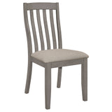 Nogales Wood Dining Side Chair Coastal (Set of 2)