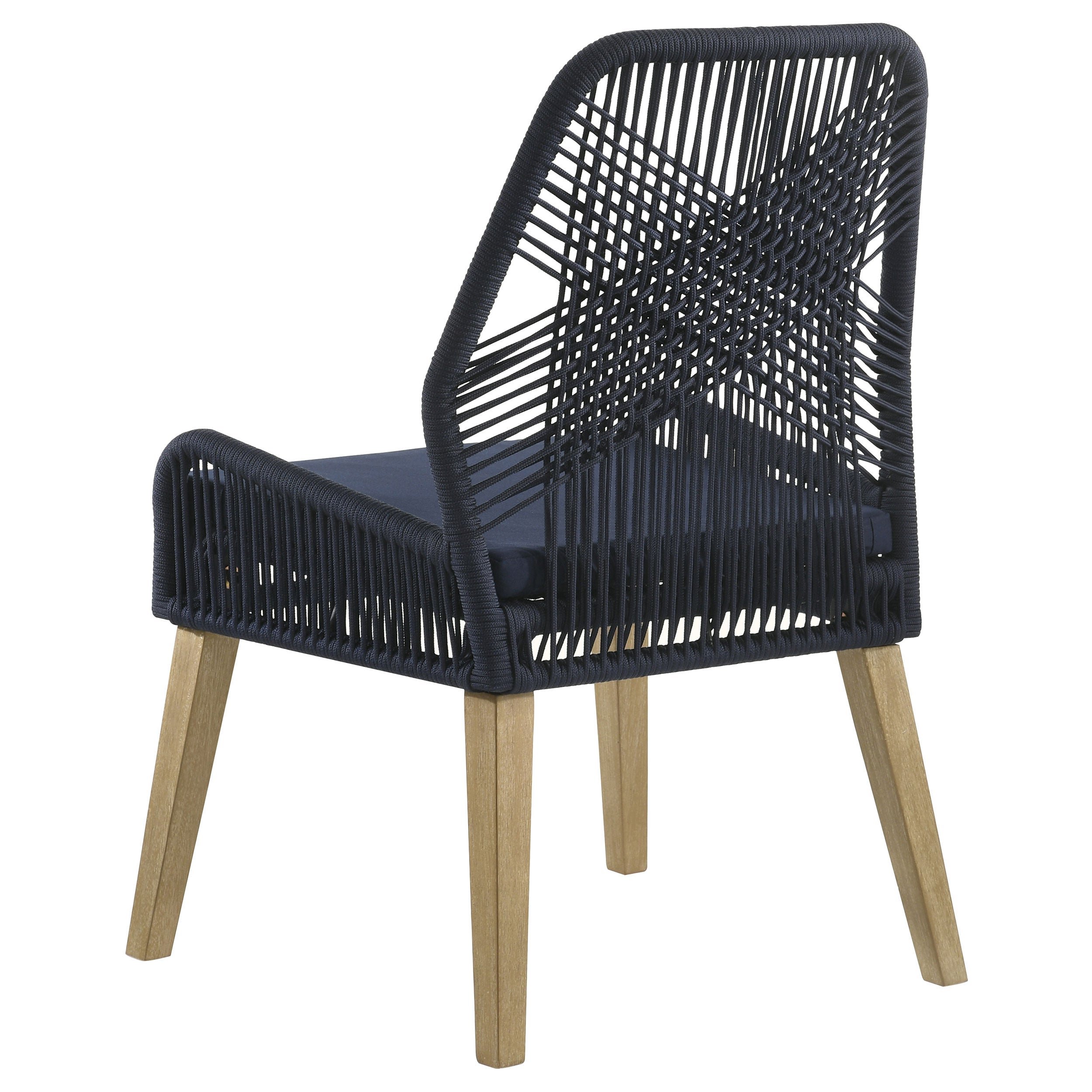 Nakia Woven Rope Dining Side Chairs (Set of 2)