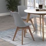 Caballo Polypropylene Dining Side Chair (Set of 2)