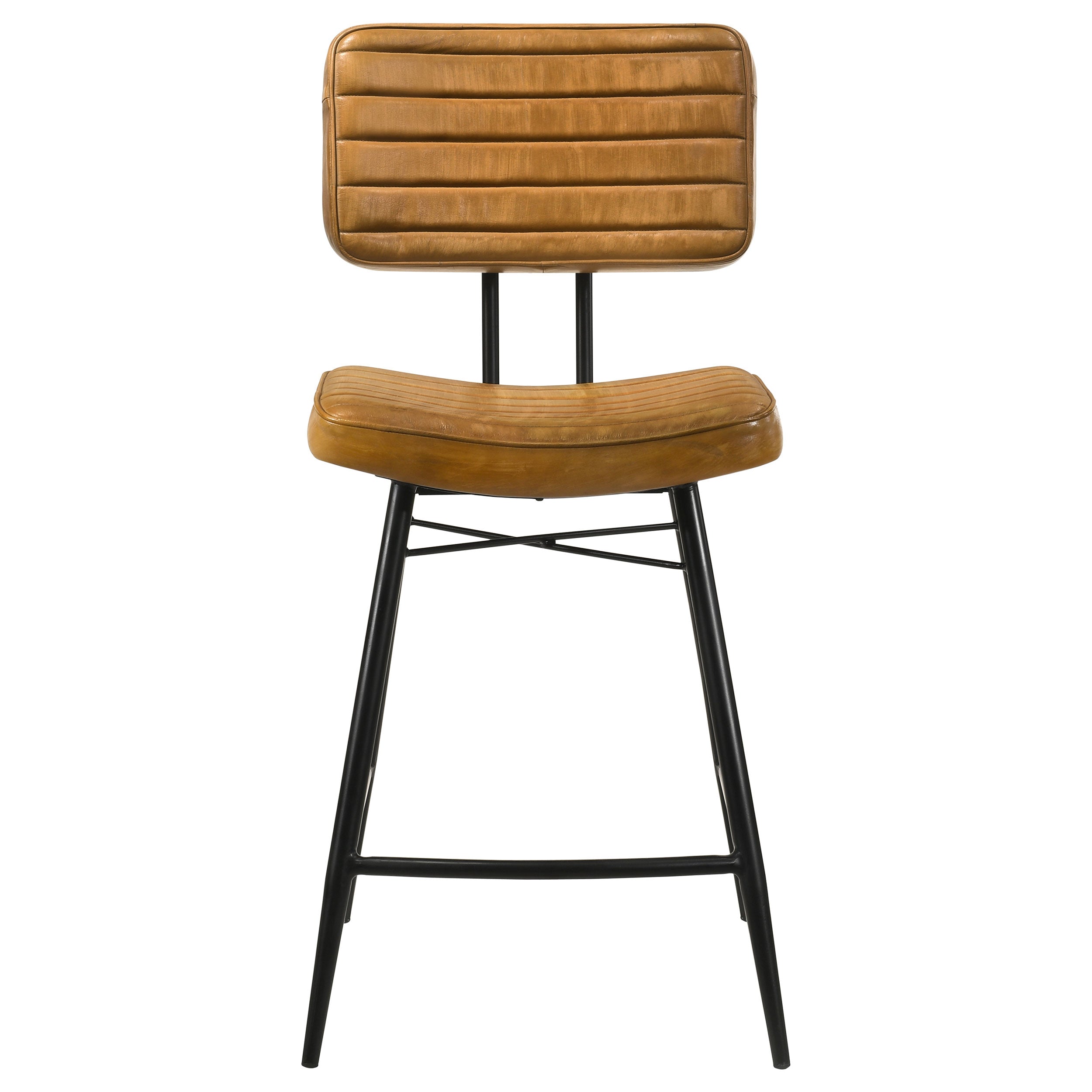 Partridge Leather Counter Chair (Set of 2)