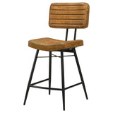Partridge Leather Counter Chair (Set of 2)