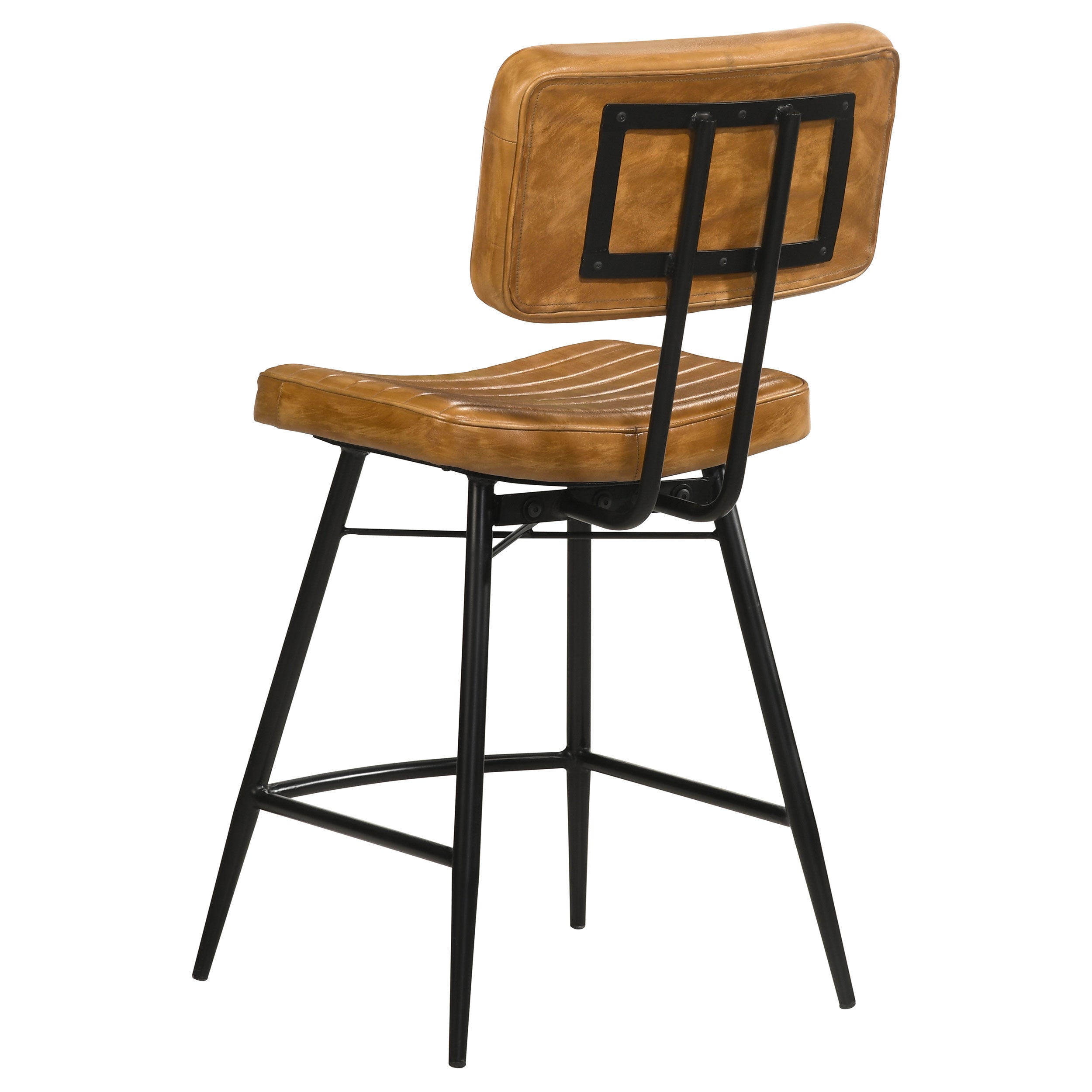 Partridge Leather Counter Chair (Set of 2)