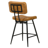 Partridge Leather Counter Chair (Set of 2)