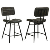 Partridge Leather Counter Chair (Set of 2)