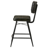 Partridge Leather Counter Chair (Set of 2)