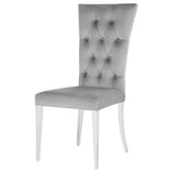 Kerwin Velvet Upholstered Dining Side Chair (Set of 2)