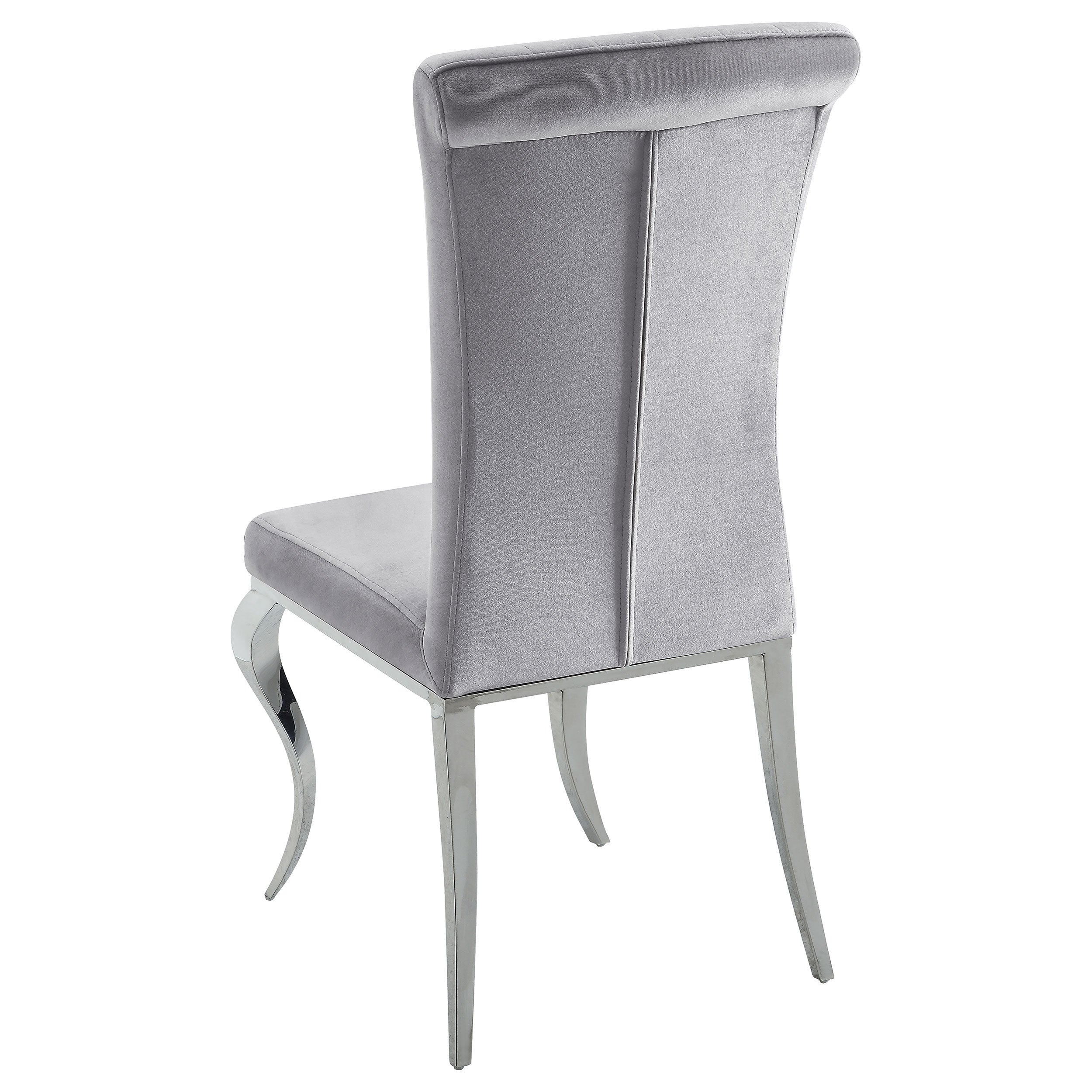 Carone 81-inch Rectangular Glass Dining Set