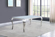 Carone Rectangular 61-inch Glass Top Dining Table