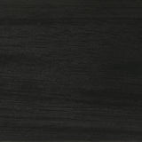 Stevie Padded Wood Dining Arm Chair Black (Set of 2)