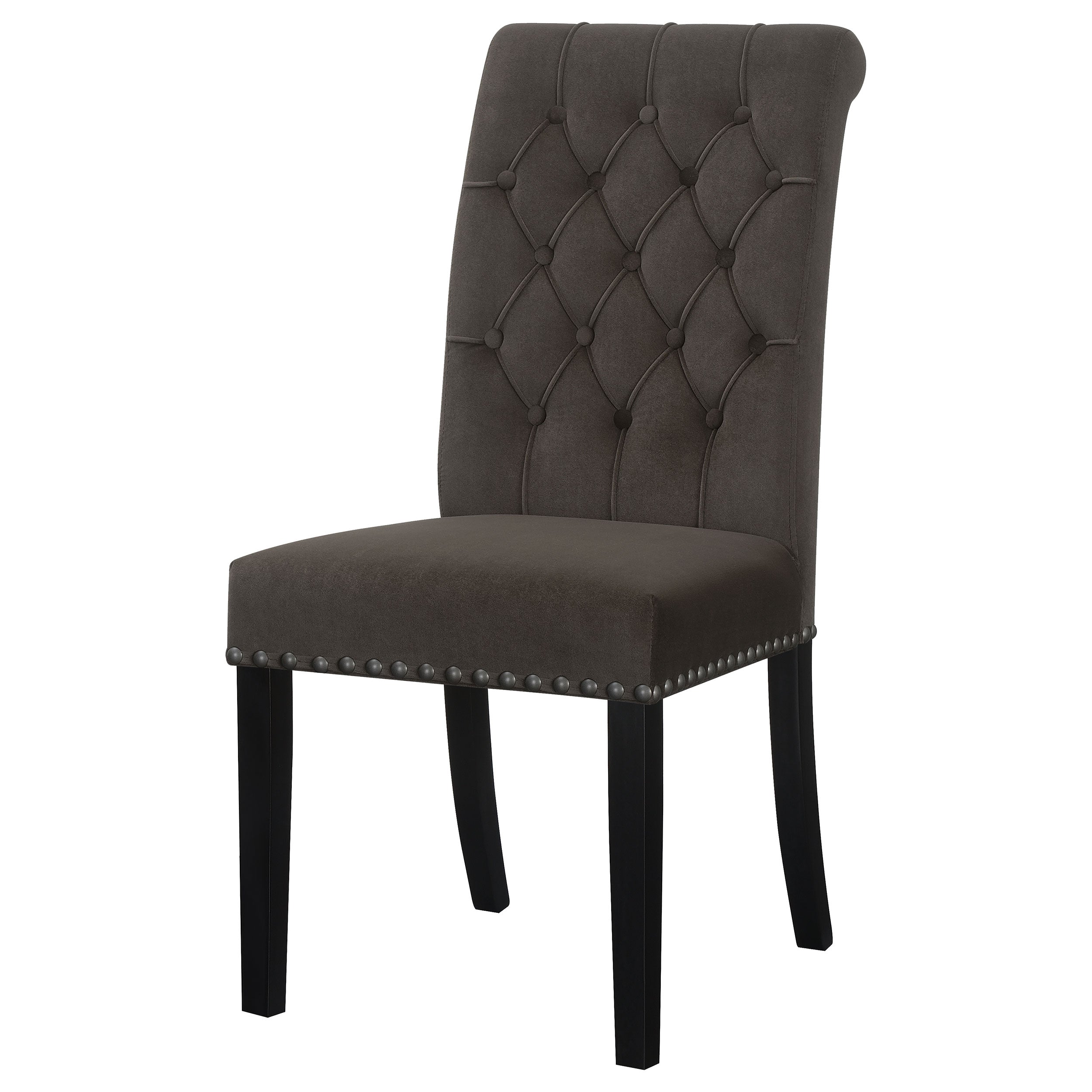 Alana Fabric Upholstered Dining Side Chair (Set of 2)