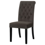 Alana Fabric Upholstered Dining Side Chair (Set of 2)