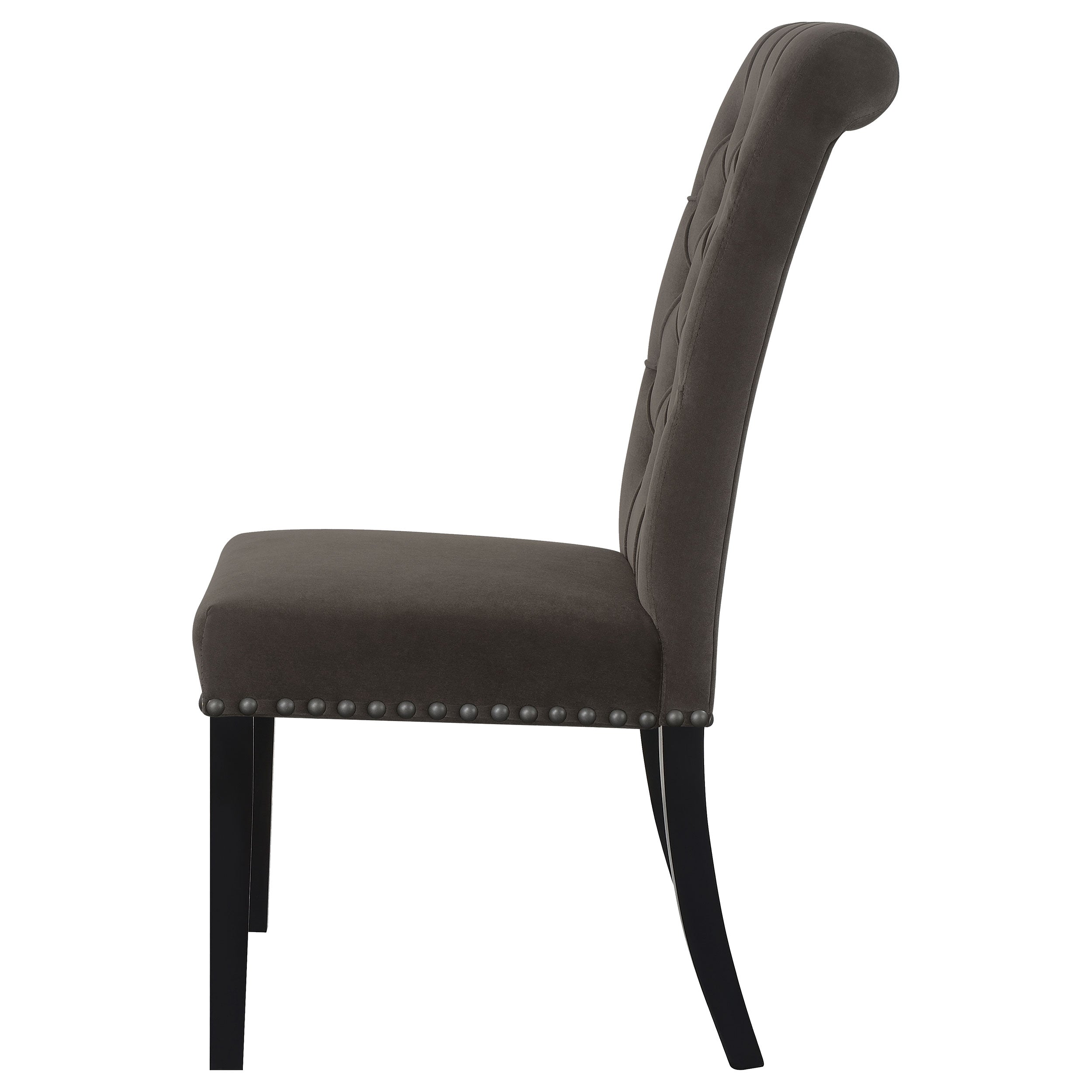 Alana Fabric Upholstered Dining Side Chair (Set of 2)