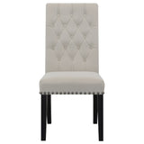 Alana Fabric Upholstered Dining Side Chair (Set of 2)
