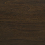 Wes Rectangular Dining Table Set Dark Walnut