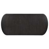 Leandro 78-inch Extension Dining Room Table Burnished Black