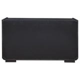 Leandro 2-drawer Dining Sideboard Server Burnished Black