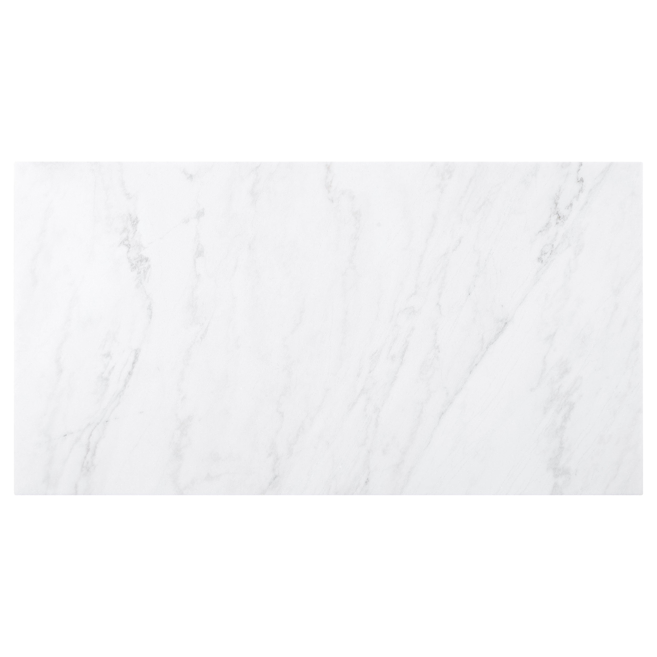 Sherry Rectangular Marble Top Dining Table Set