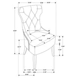 Baney Tufted Upholstered Dining Chair