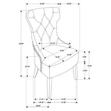 Baney Tufted Upholstered Dining Chair