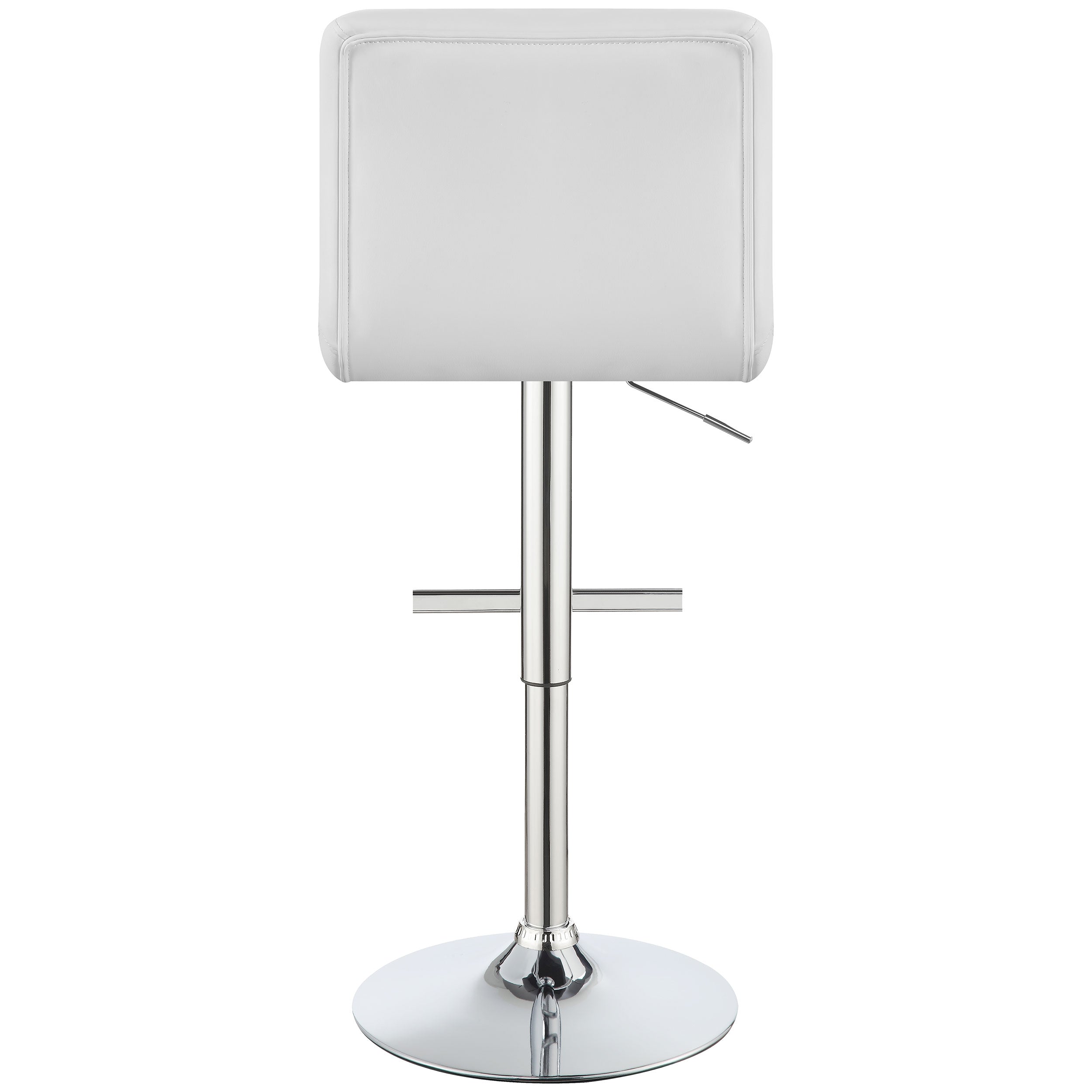 Lenny Upholstered Adjustable Bar Stool (Set of 2)