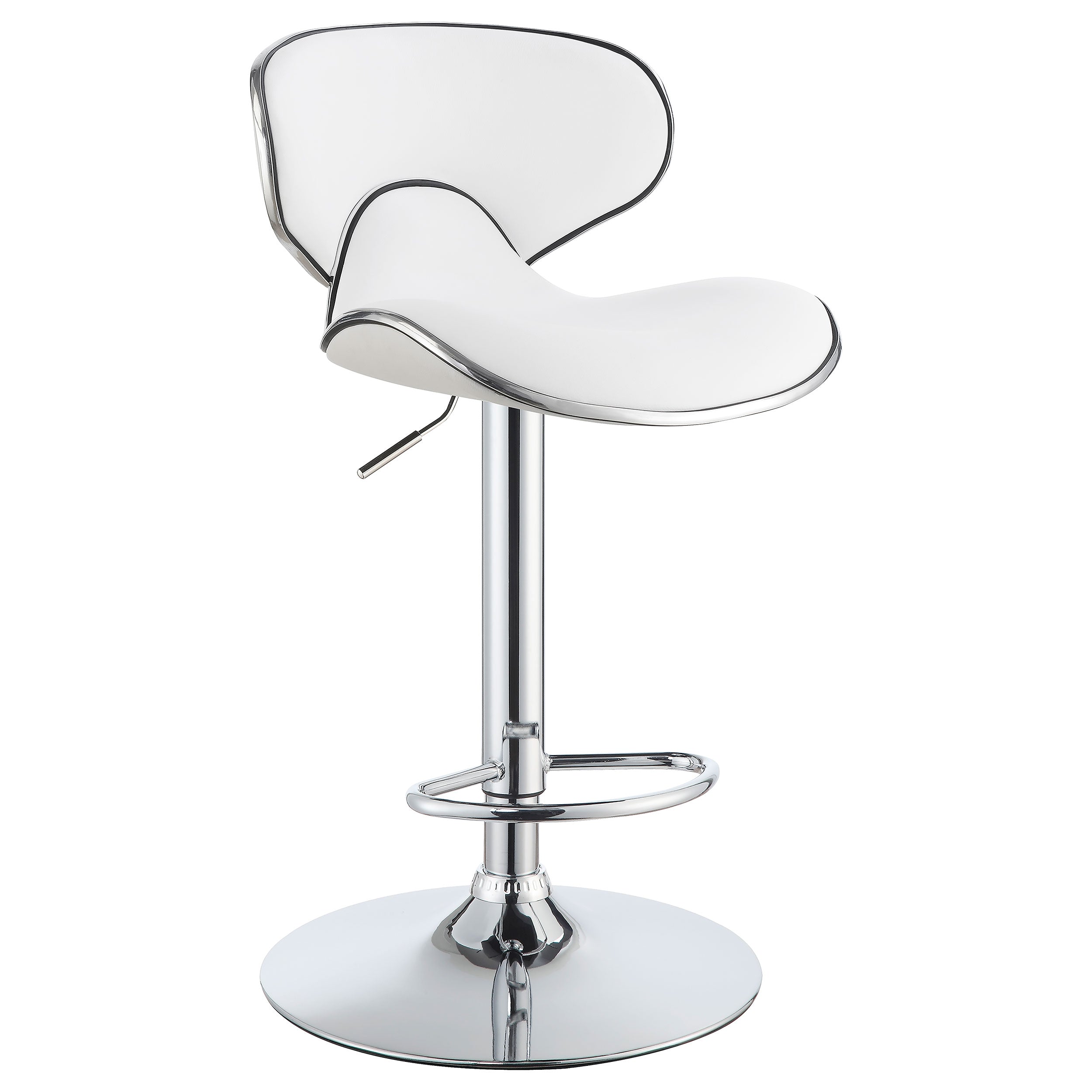 Edenton Upholstered Adjustable Bar Stool (Set of 2)