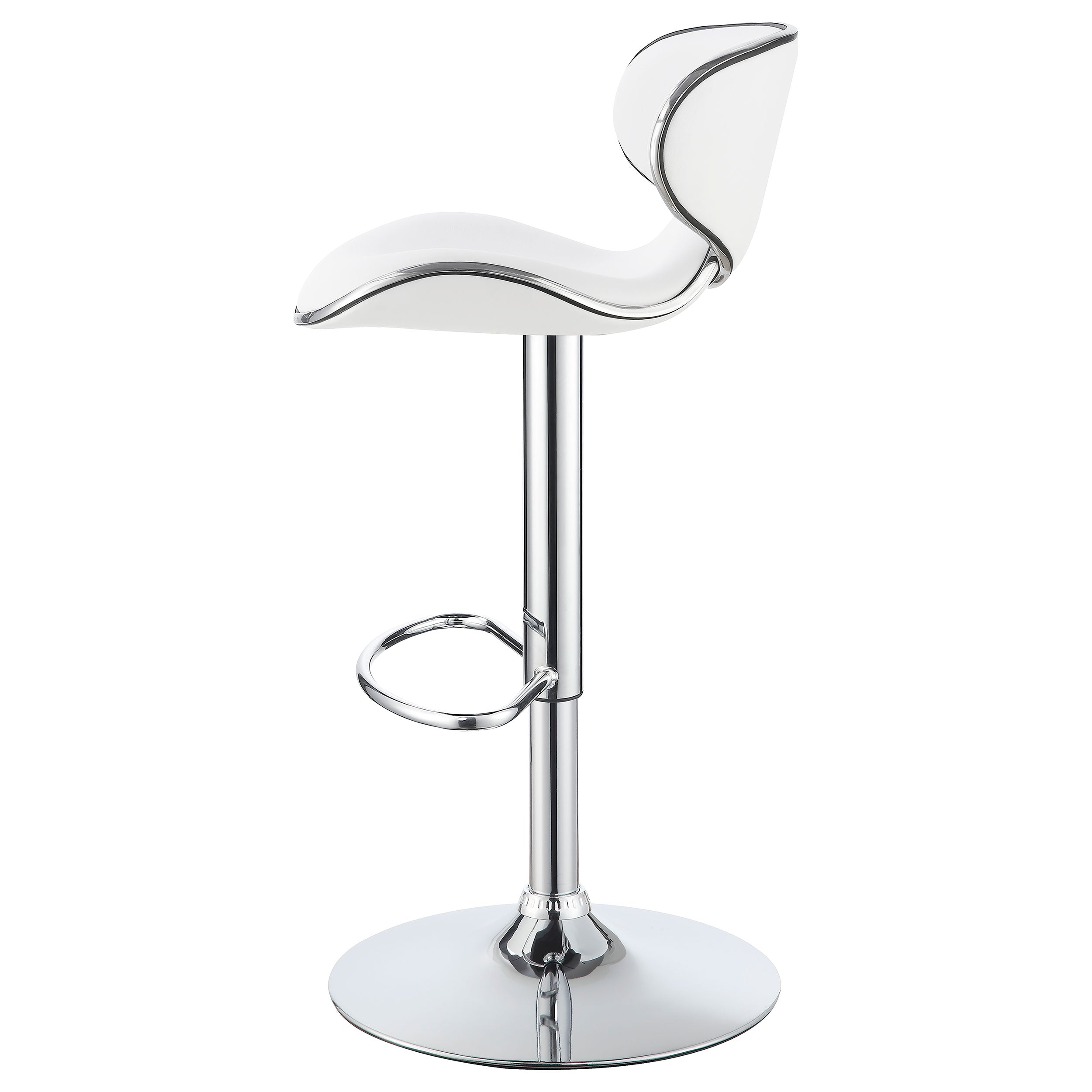 Edenton Upholstered Adjustable Bar Stool (Set of 2)