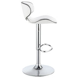 Edenton Upholstered Adjustable Bar Stool (Set of 2)