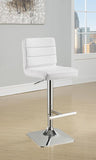 Bianca Upholstered Adjustable Bar Stool (Set of 2)