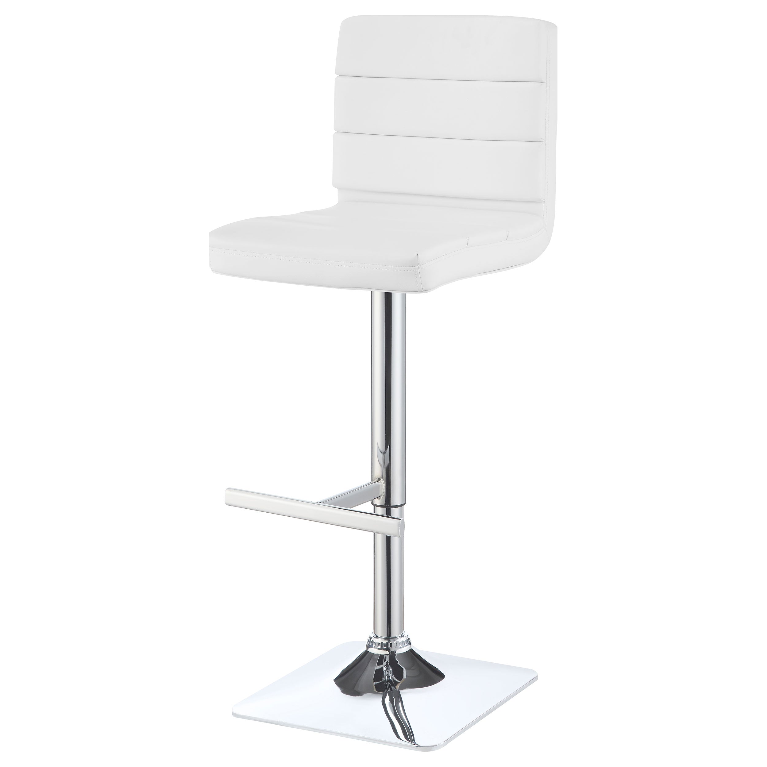 Bianca Upholstered Adjustable Bar Stool (Set of 2)