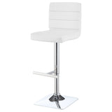 Bianca Upholstered Adjustable Bar Stool (Set of 2)