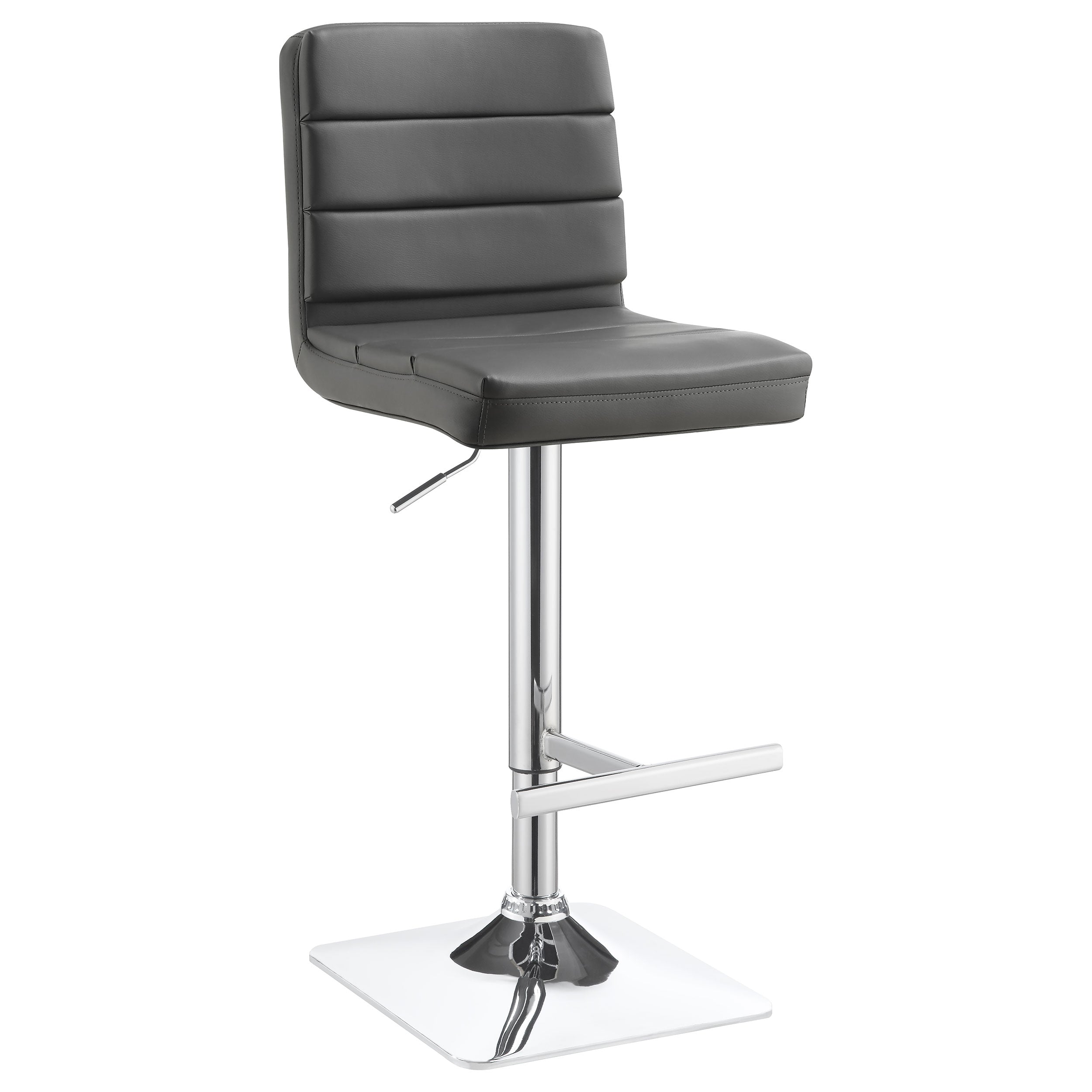 Bianca Upholstered Adjustable Bar Stool (Set of 2)