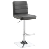 Bianca Upholstered Adjustable Bar Stool (Set of 2)