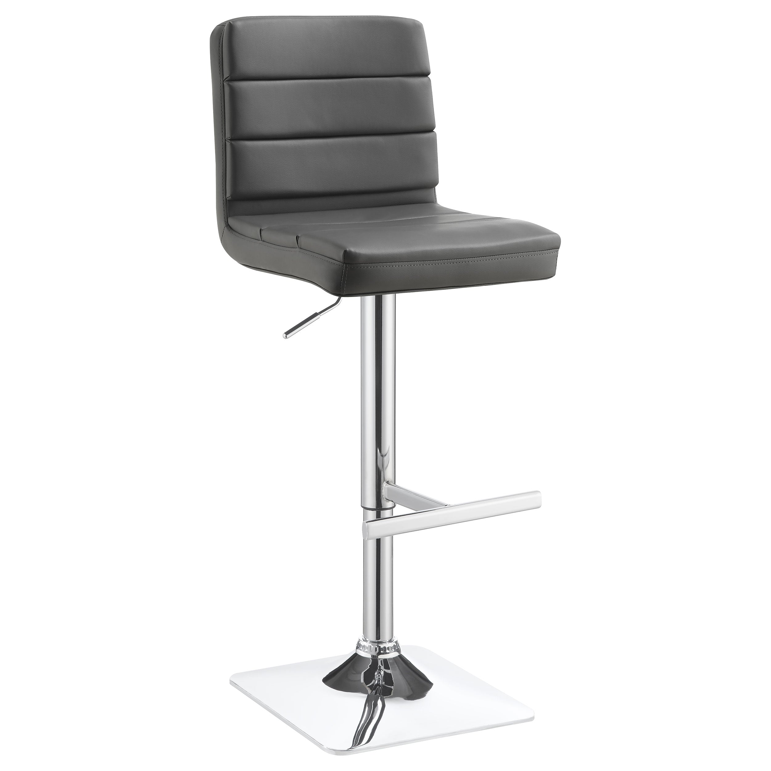 Bianca Upholstered Adjustable Bar Stool (Set of 2)