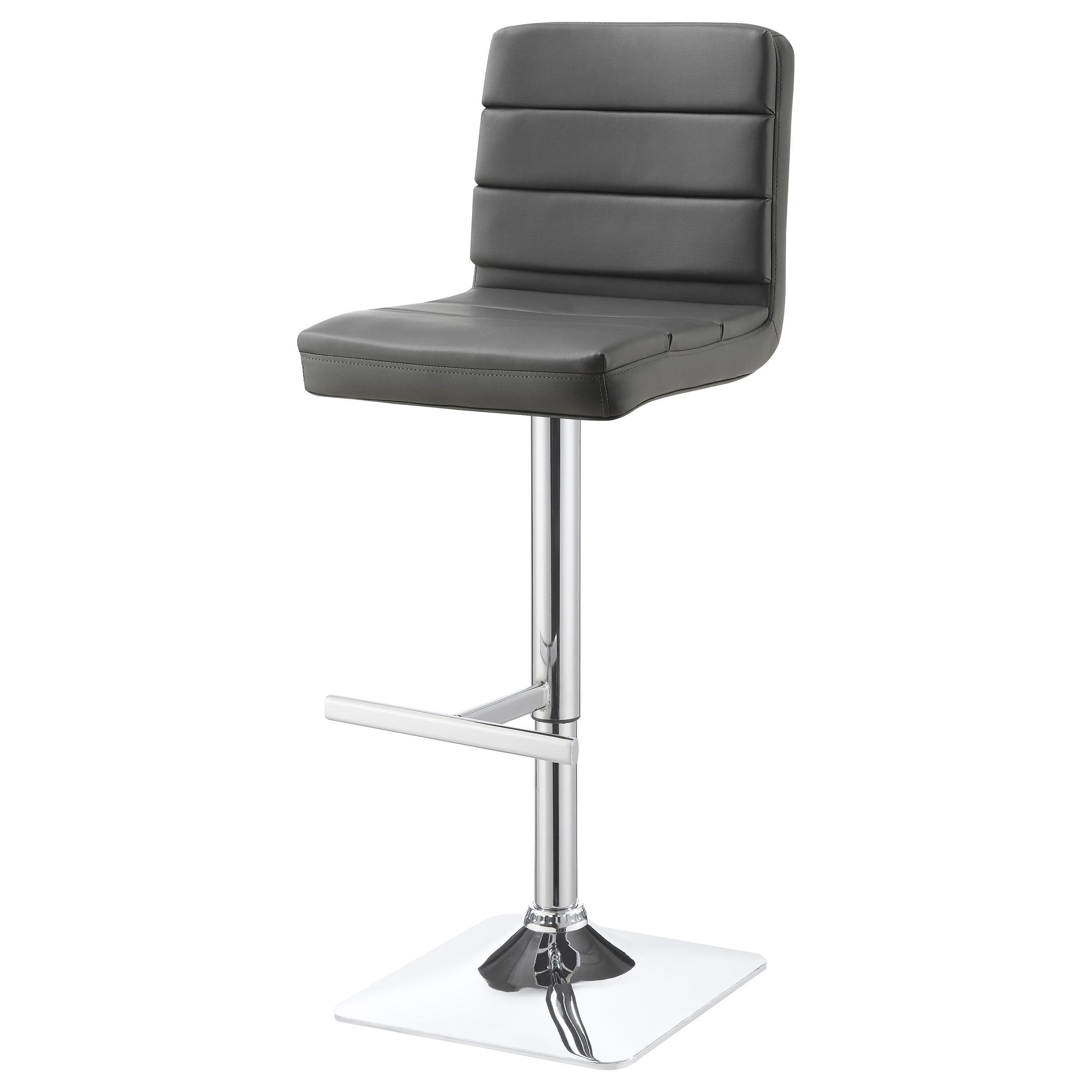 Bianca Upholstered Adjustable Bar Stool (Set of 2)