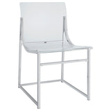 Adino Acrylic Dining Side Chair (Set of 2)