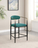 Tina Fabric Upholstered Counter Chair (Set of 2)
