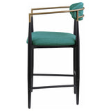 Tina Fabric Upholstered Counter Chair (Set of 2)