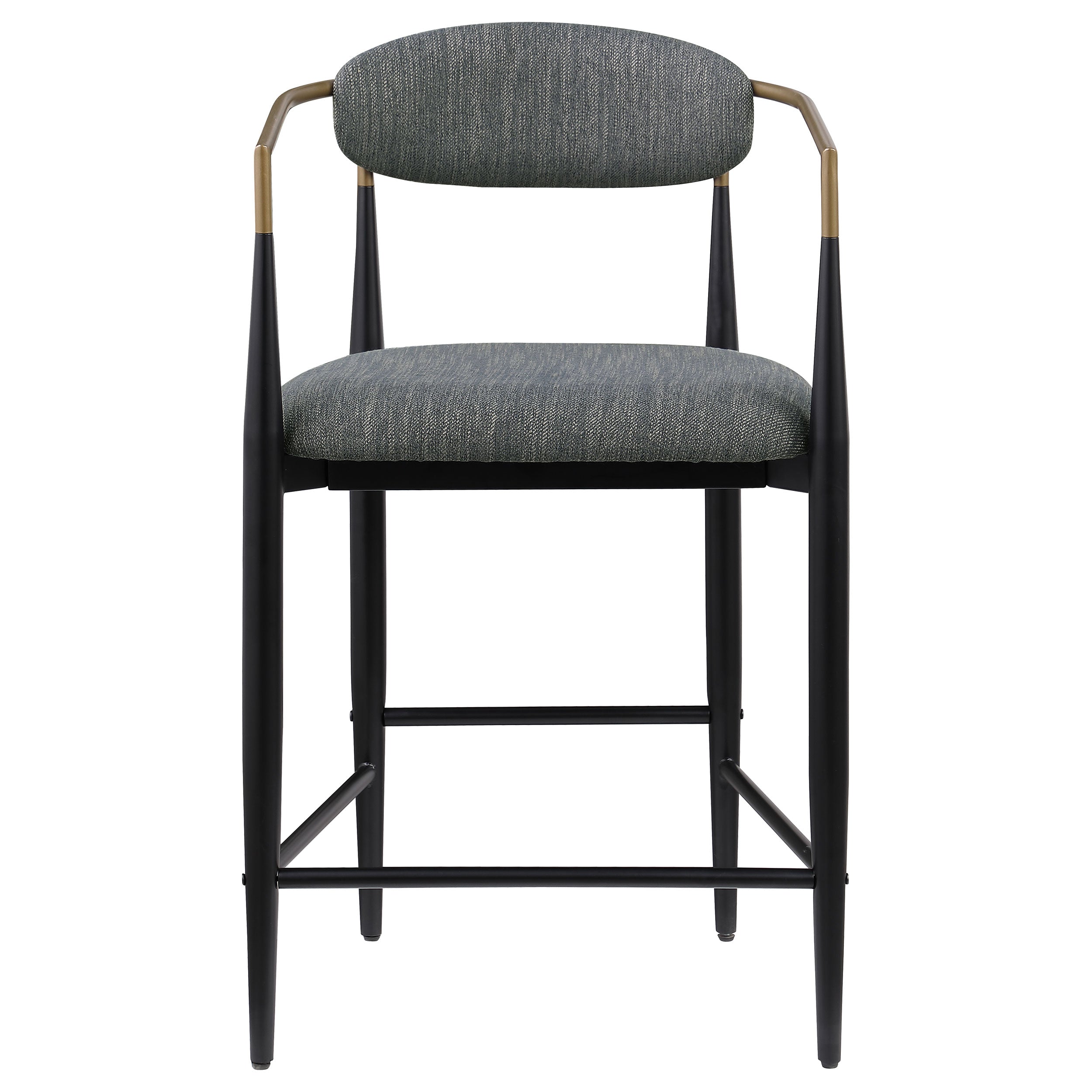 Tina Fabric Upholstered Counter Chair (Set of 2)