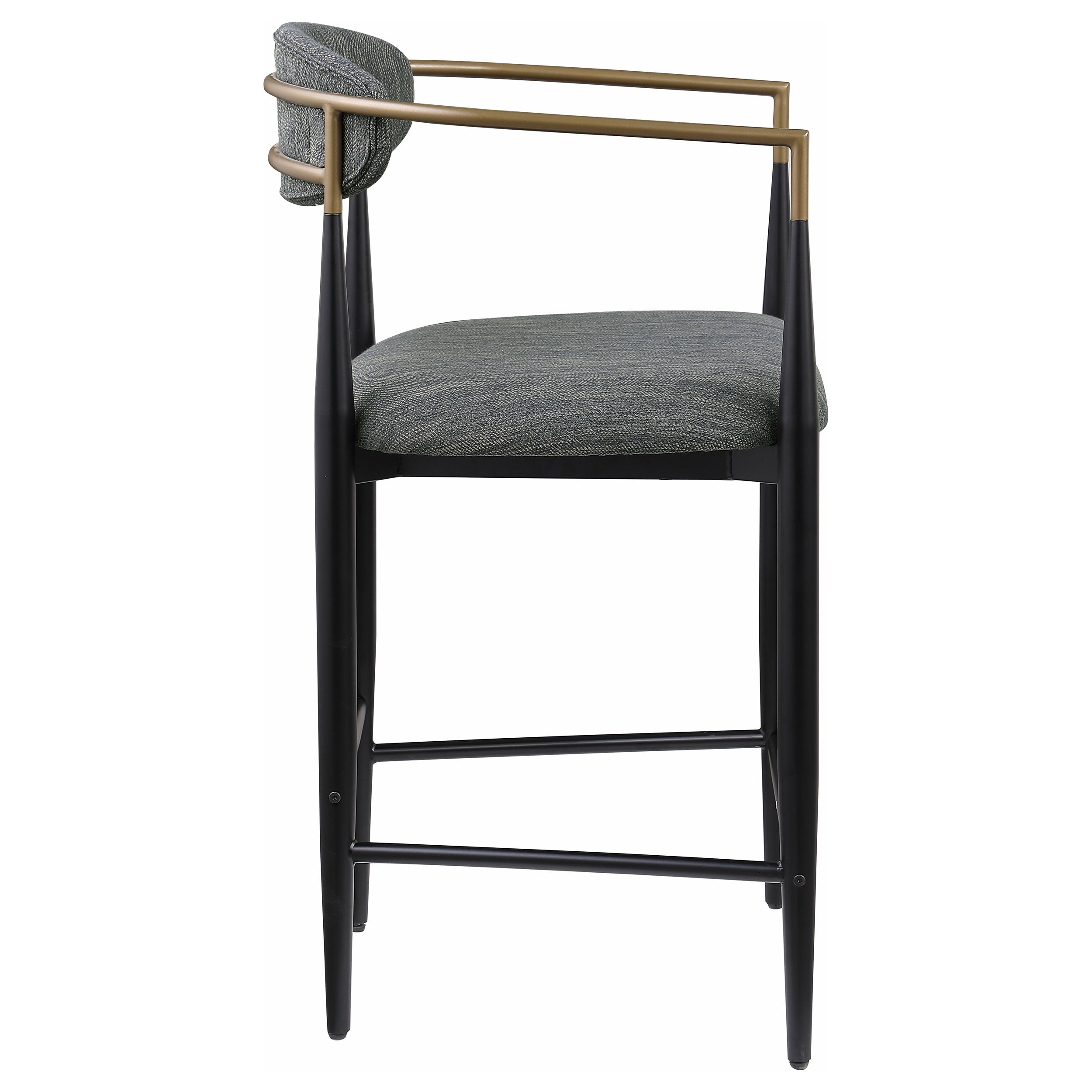Tina Fabric Upholstered Counter Chair (Set of 2)