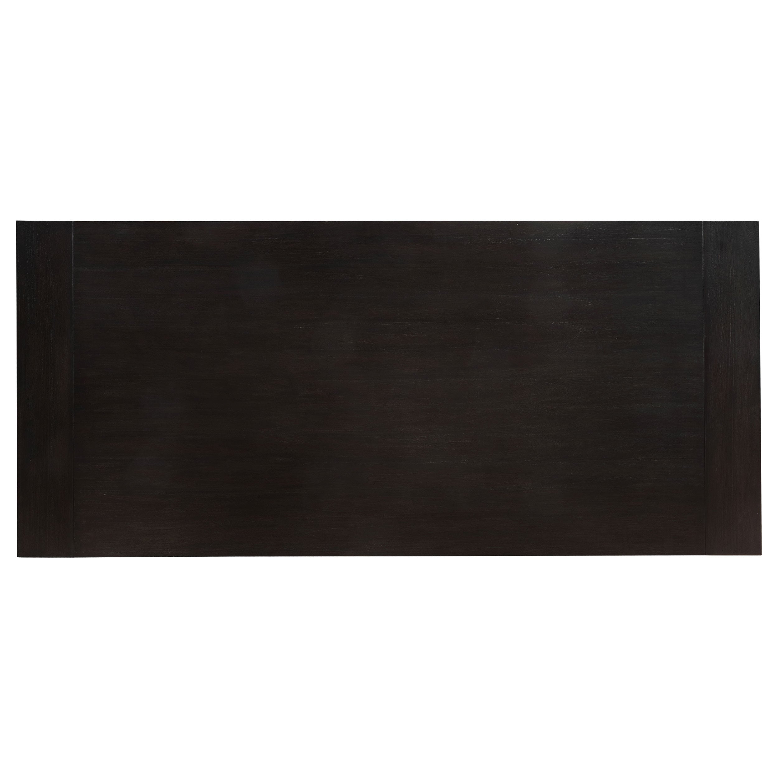 Phelps Rectangular Dining Table Set Distressed Noir