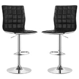 Ashbury Upholstered Adjustable Bar Stool (Set of 2)