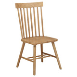 Andrews Round Wood Dining Room Table Set