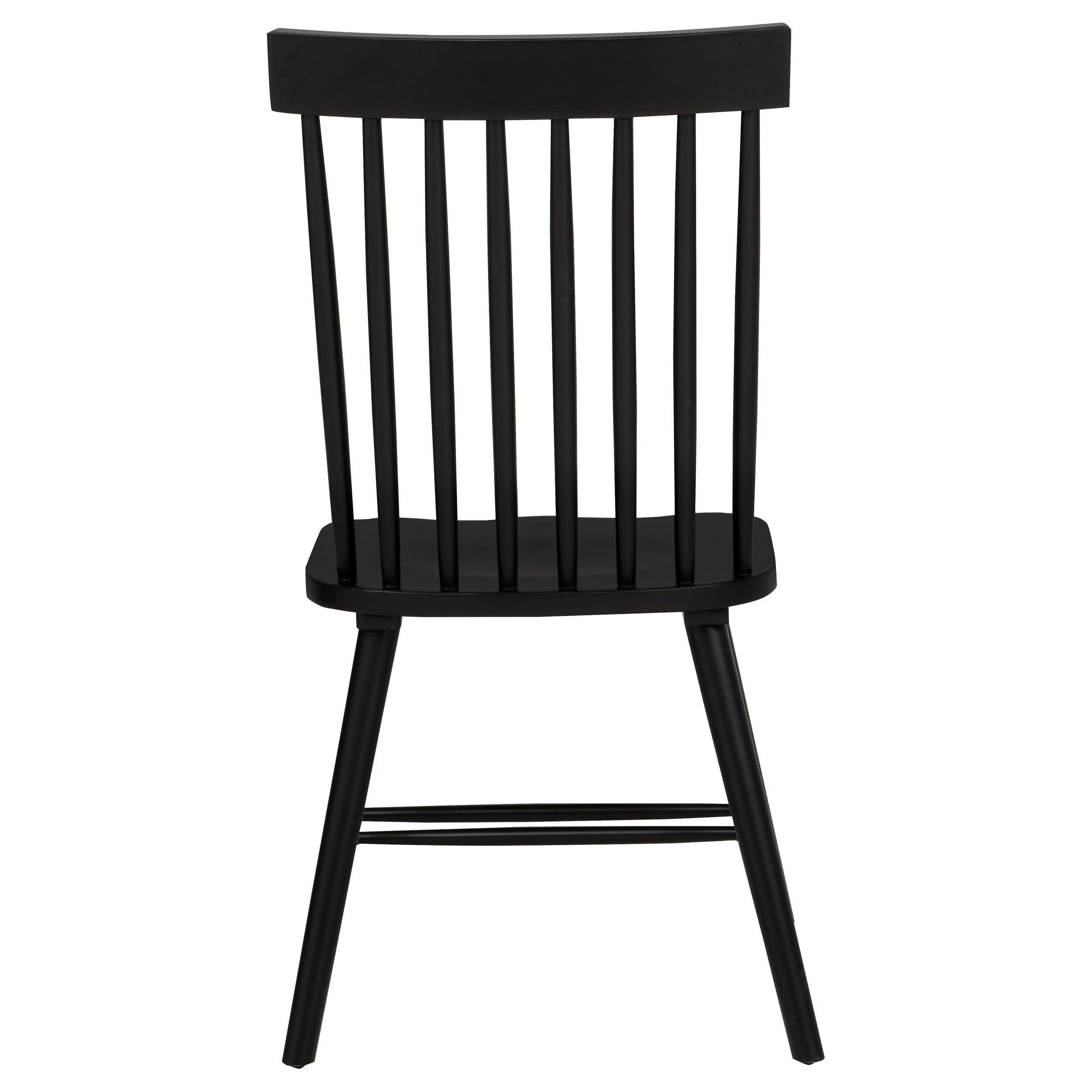 Andrews Windsor Spindle Back Dining Side Chair (Set of 2)