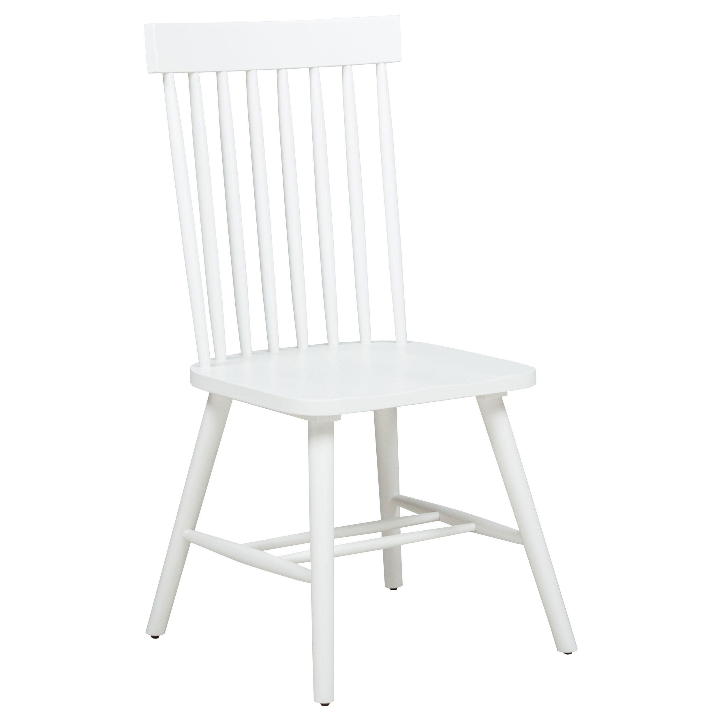 Andrews Windsor Spindle Back Dining Side Chair (Set of 2)